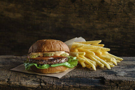 Дон Бургер и фри