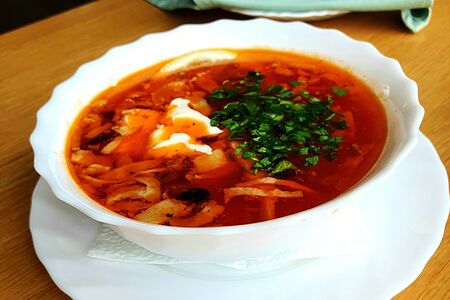 Солянка сборная мясная