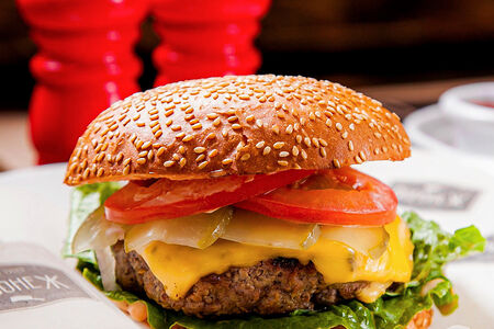 Мраморный чизбургер