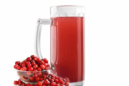 Морс клюквенный