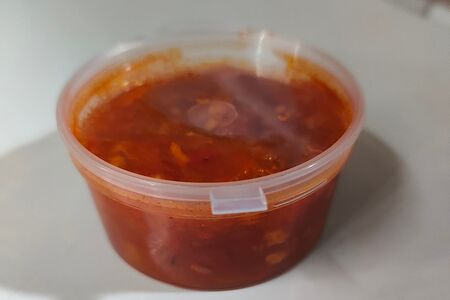 Аджика домашняя острая