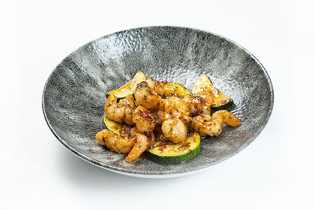 Креветки в азиатском соусе