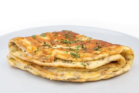 Омлет с ветчиной и сыром