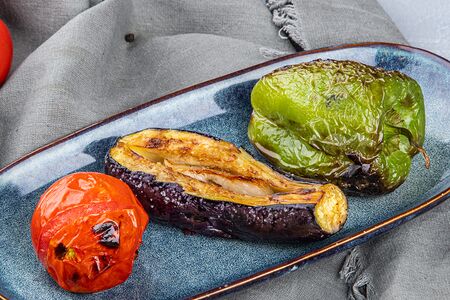 Овощи на мангале