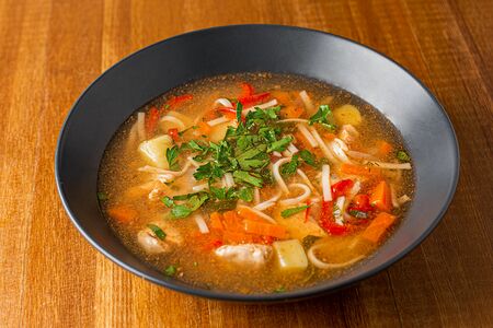 Суп куриный