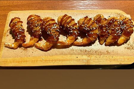 Креветки темпура