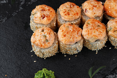 Запеченный ролл Тамаго тори