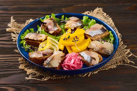 Рыбная закуска с картошечкой