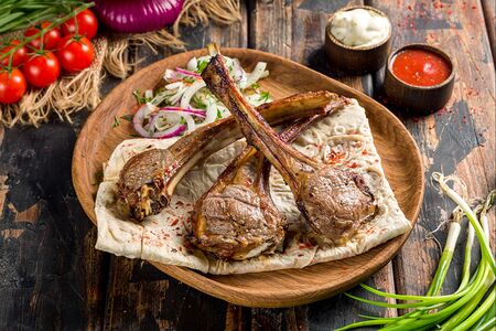 Шашлык из корейки баранины