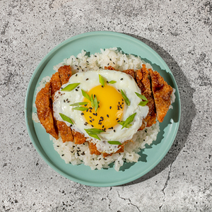 Кацудон со свининой на рисе