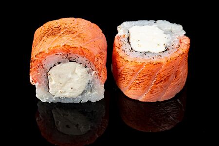 Опаленный лосось