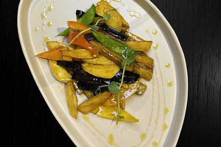 Баклажаны с картофелем