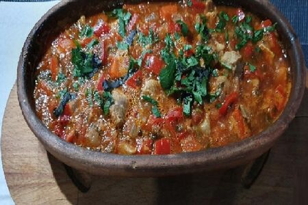 Чанах с говядиной