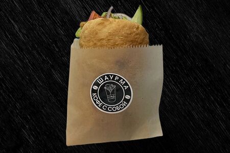 Донер с куриным филе и картофелем по-деревенски