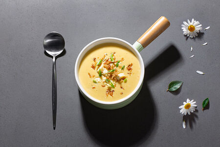 Сырный суп с горгонзолой