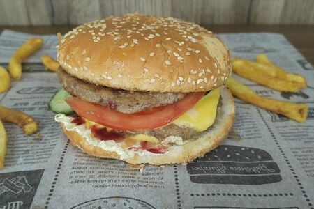 Бургер с говядиной