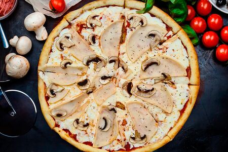 Пицца Ветчина-грибы