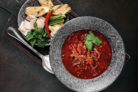 Борщ по бабушкиному рецепту