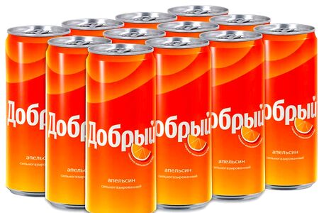 Газированная вода Добрый Апельсин