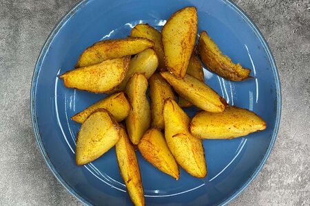 Картофель по-деревенски большой