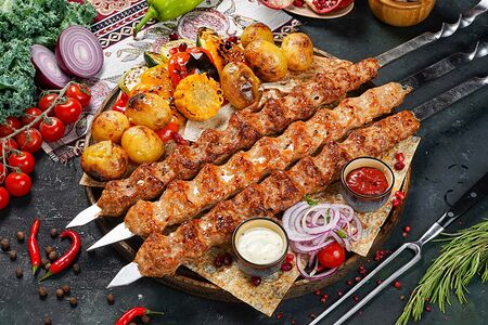 Ассорти люля-кебабов