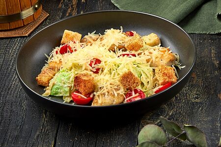 Цезарь с курицей по рецепту Гоблина