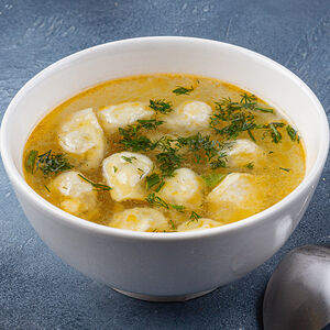 Суп Пельмени с говядиной