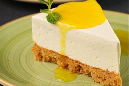 Творожно-лимонный десерт