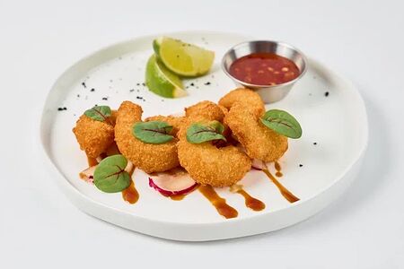 Креветки темпура