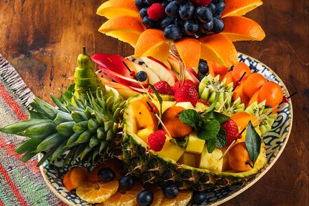 Фруктовая тарелка