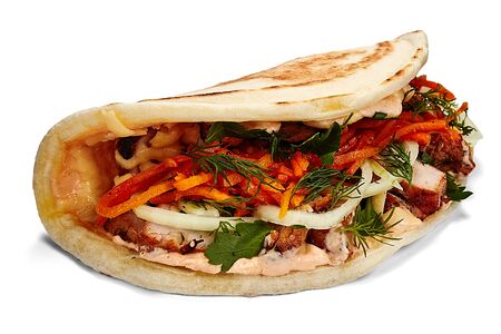 Закрытая пицца по-корейски