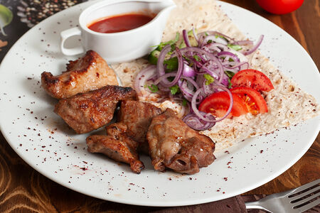 Шашлык из cвинoй вырезки