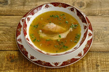 Уха из карпа и осетра