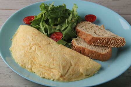 Фитнес-омлет из белков