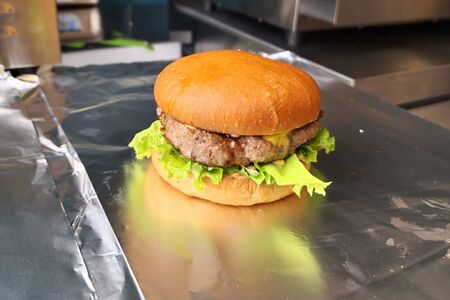 Гриль бургер