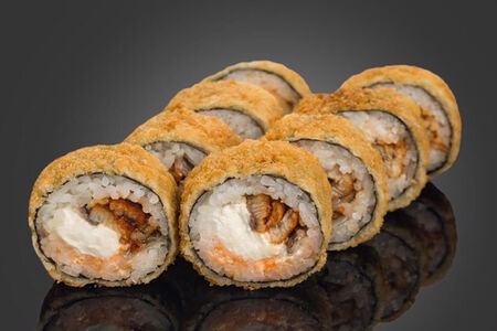 Криспи-ролл с угрём