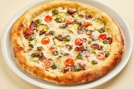 Пицца с осьминогом