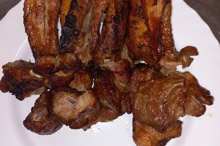 Шашлык из свиных рёбрышек