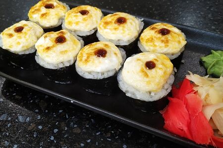 Сырный лосось