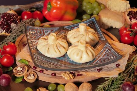 Хинкали с телятиной