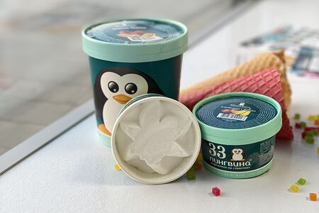 Мороженое Кокос на кокосовом молоке веганское в стаканчике