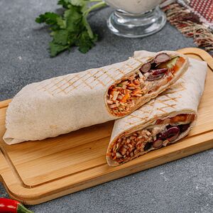 Шаурма Вегетарианская с красной фасолью