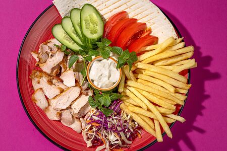 Шаурма с курицей Как мы любим