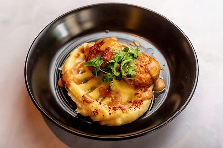 Куриные котлетки с картофельным пюре