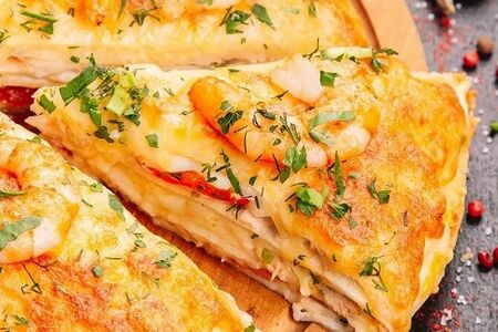 Пицца Морской Коктейль