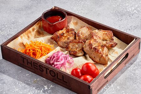 Шашлык из cвинoй шеи