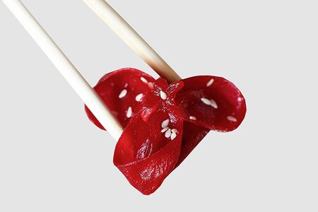 Димсам с лососем 1 шт