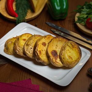 Картофель на мангале