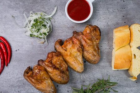 Шашлык из куриных крылышек