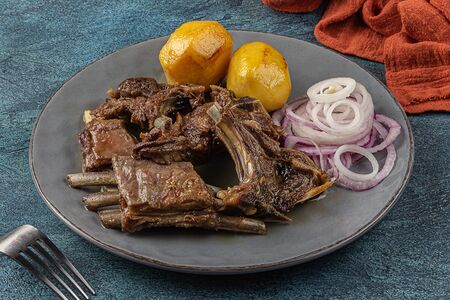 Казан-кебаб из баранины